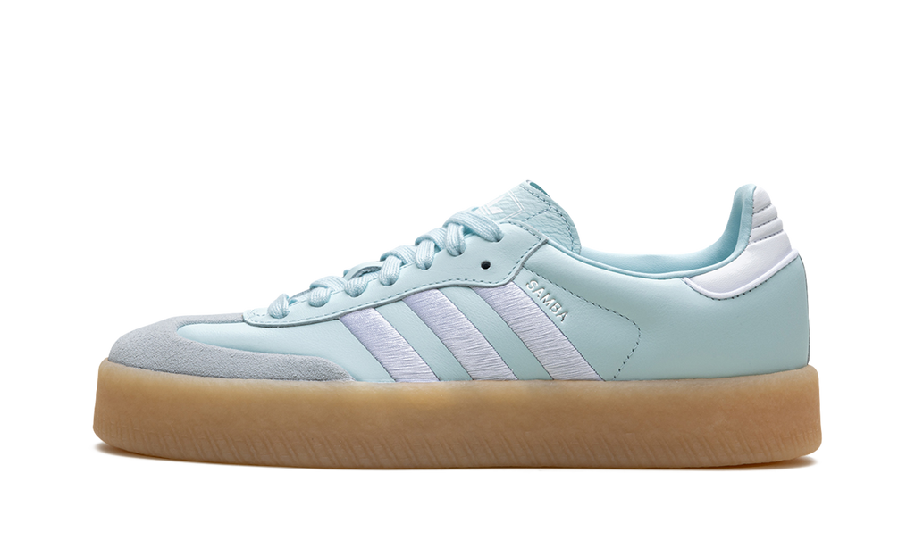 Adidas Sambae Almost Blue Silver Metallic Gum