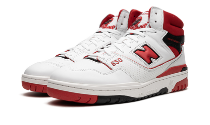 New Balance 650 White/Red
