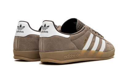Adidas Gazelle Indoor Earth Strata White Gold Metallic