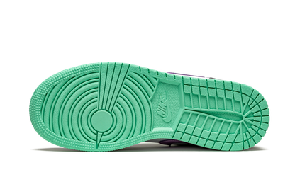 Jordan 1 Low Green Glow Violet Shock