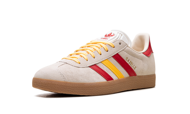 Adidas Gazelle White Spark Scarlet