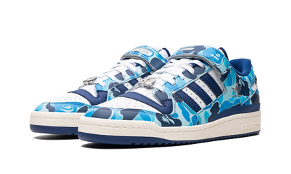 Adidas Forum 84 Low Bape 30th Anniversary Blue Camo