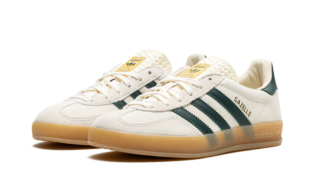 Adidas Gazelle Indoor Cream White Green Gum
