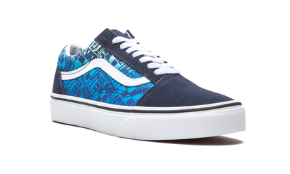 Vans Old Skool Off the Wall Logos - Blue