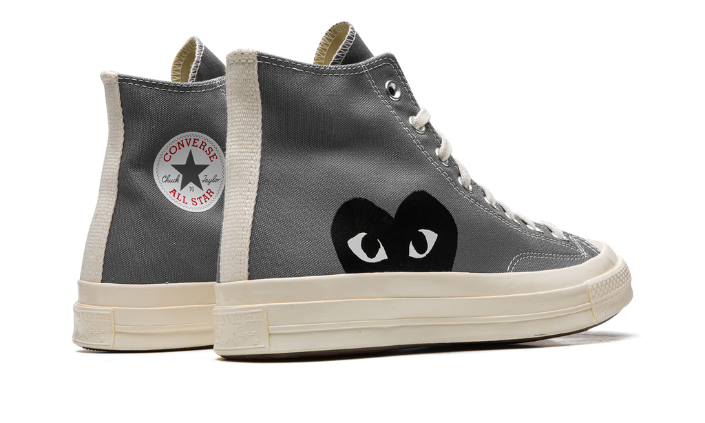 Converse Chuck 70 Hi "CDG Play - Steel Gray"