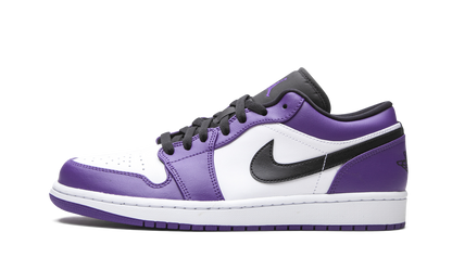 Jordan 1 Low Court Purple White