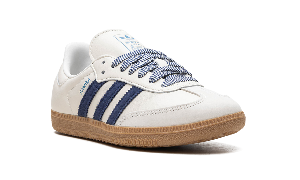 Adidas Samba Off White Dark Blue