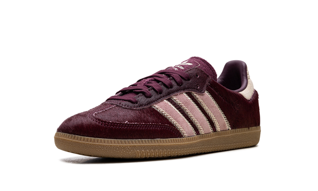 Adidas Samba Maroon Sand Strata Pony