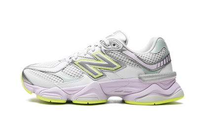 New Balance 9060 White Silver Metalic Taro
