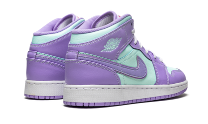 Jordan 1 Mid Purple Aqua