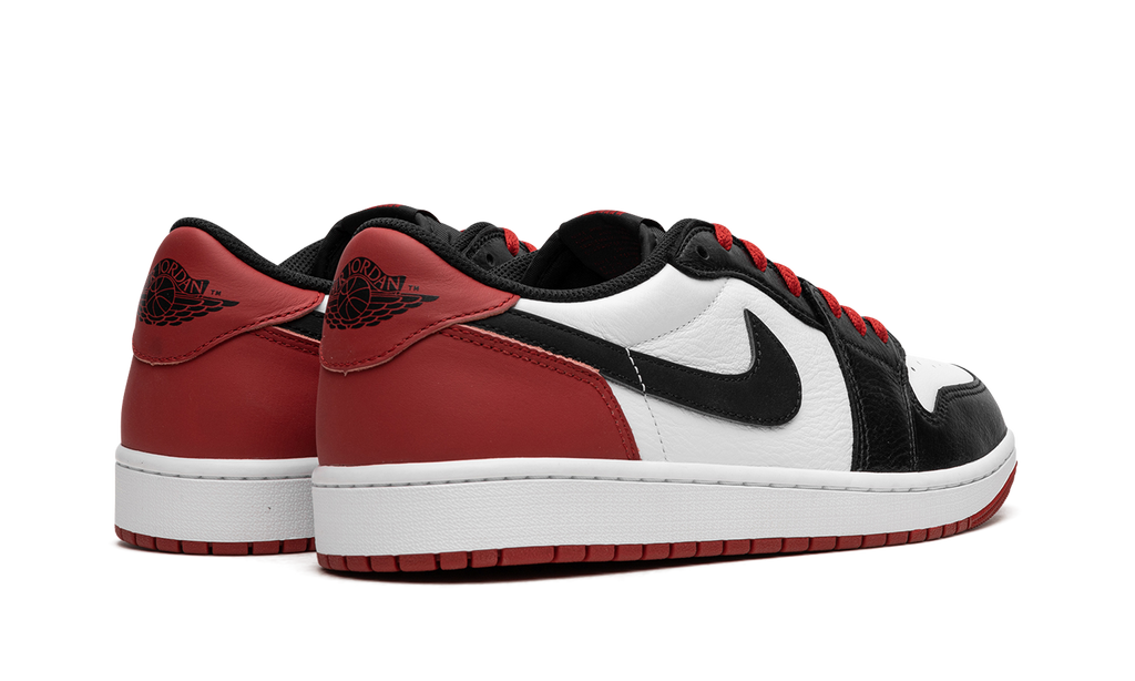 Jordan 1 Retro Low  Black Toe