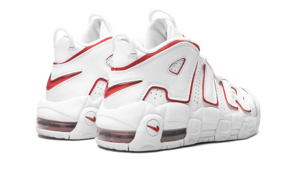 Nike Air More Uptempo White Varsity Red Outline