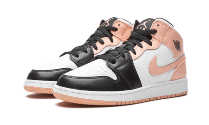 Jordan 1 Mid Arctic Orange Black Toe