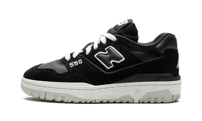 New Balance 550 Black Suede