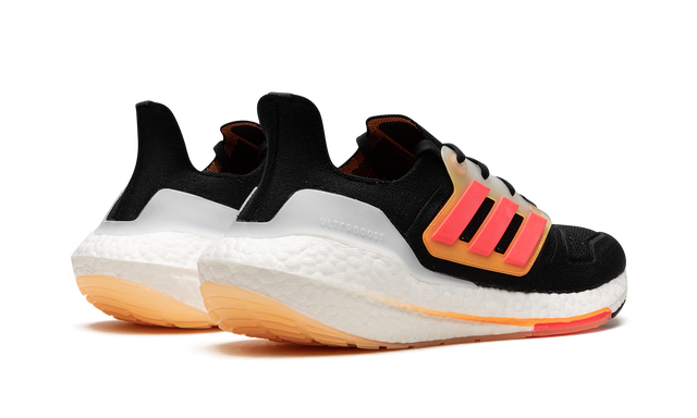 Adidas Ultraboost 22 Black Turbo Flash Orange