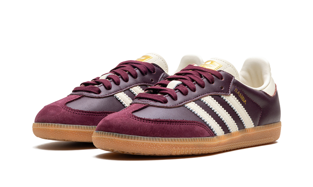 Adidas Samba Maroon Cream White
