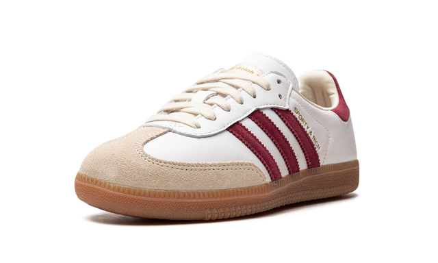 Adidas Samba Sporty & Rich White Core Burgundy