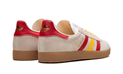 Adidas Gazelle White Spark Scarlet