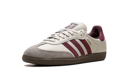 Adidas Samba Putty Grey Maroon