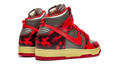 Nike Dunk High Red Acid Wash