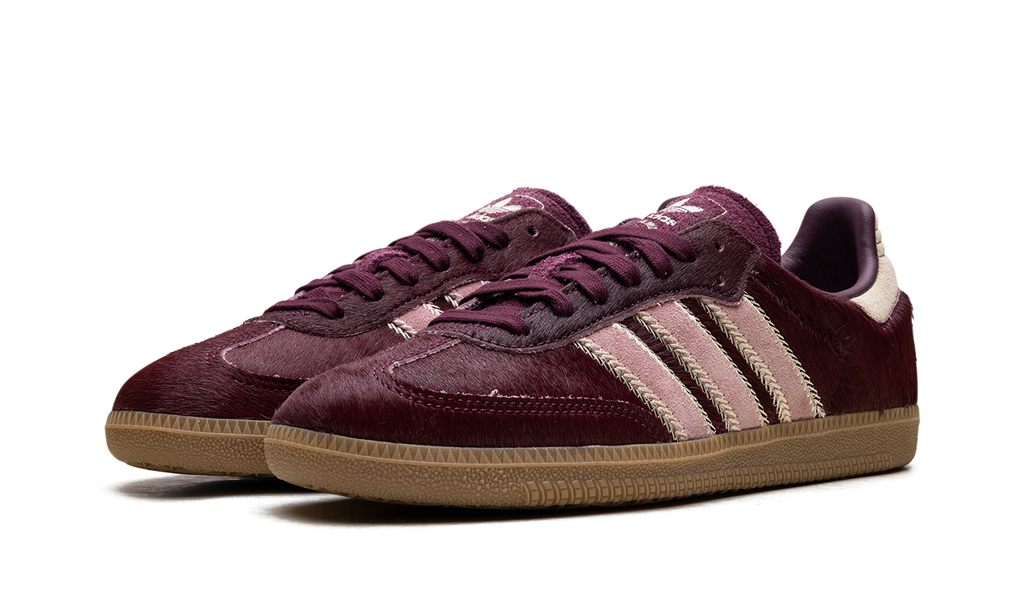 Adidas Samba Maroon Sand Strata Pony