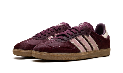 Adidas Samba Maroon Sand Strata Pony