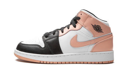 Jordan 1 Mid Arctic Orange Black Toe