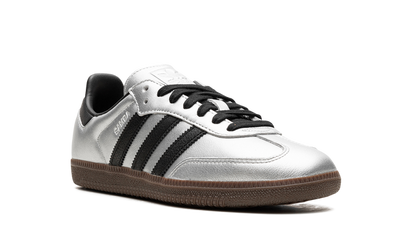Adidas Samba Silver Metallic Black Gum