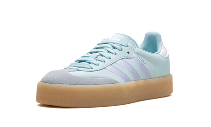 Adidas Sambae Almost Blue Silver Metallic Gum