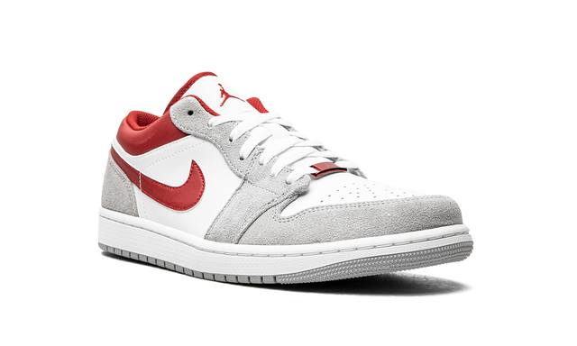 Jordan 1 Low SE Light Smoke Grey Gym Red
