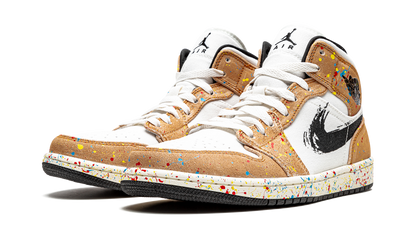 Jordan 1 Mid SE Brushstroke